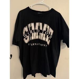 Vintage GAB Gimme A Break World Tour International Black T Shirt USA Made